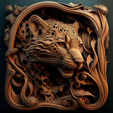 3D model Narcine leoparda (STL)